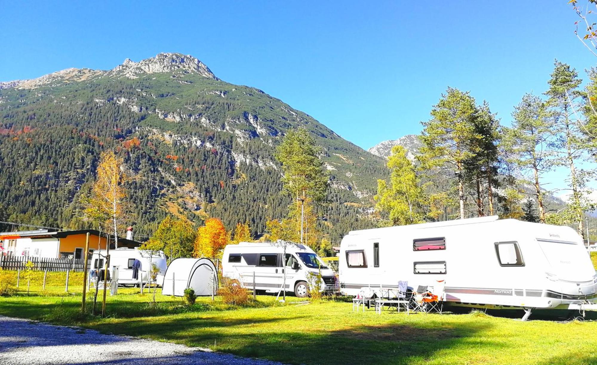 Camping Lechtal Vorderhornbach Exterior foto